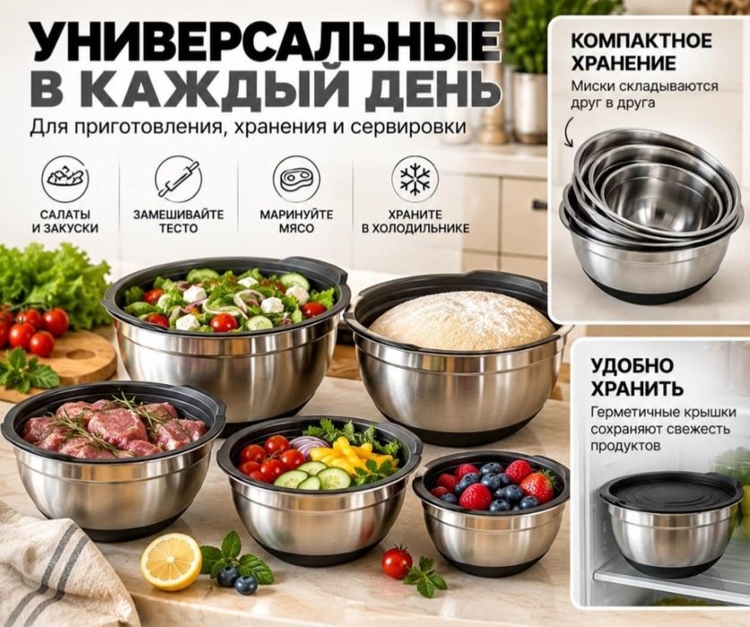 Продам набор мисок