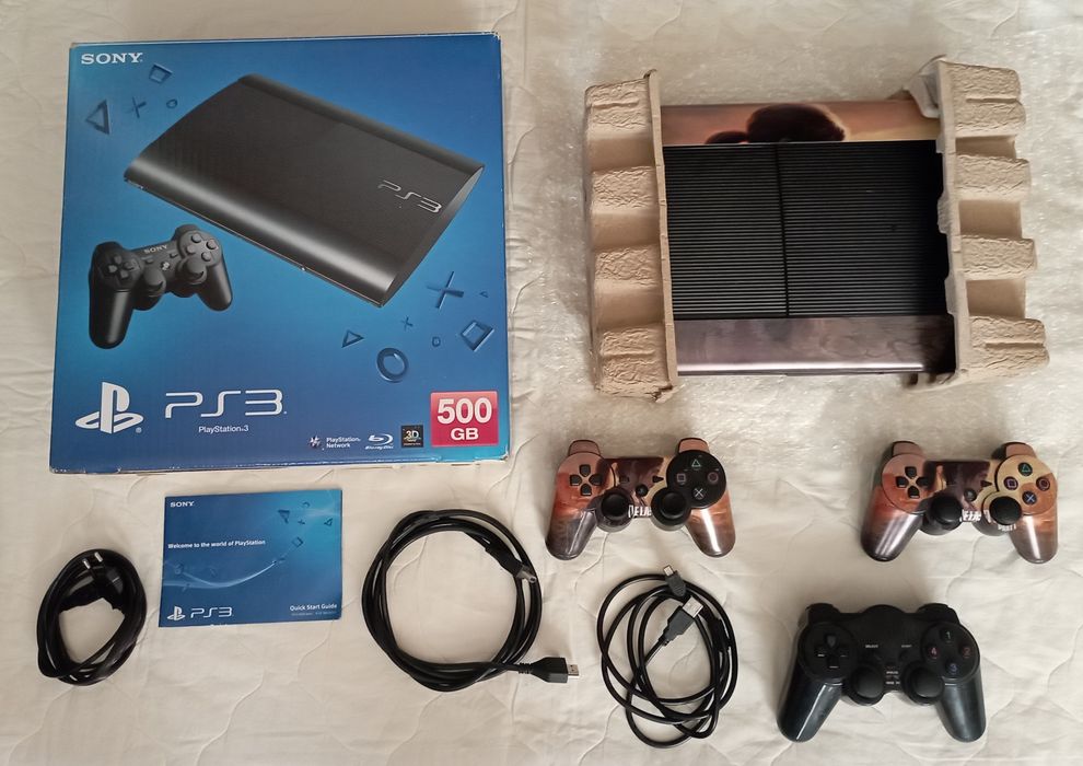 PS3 500Gb, 76 игр, Hen