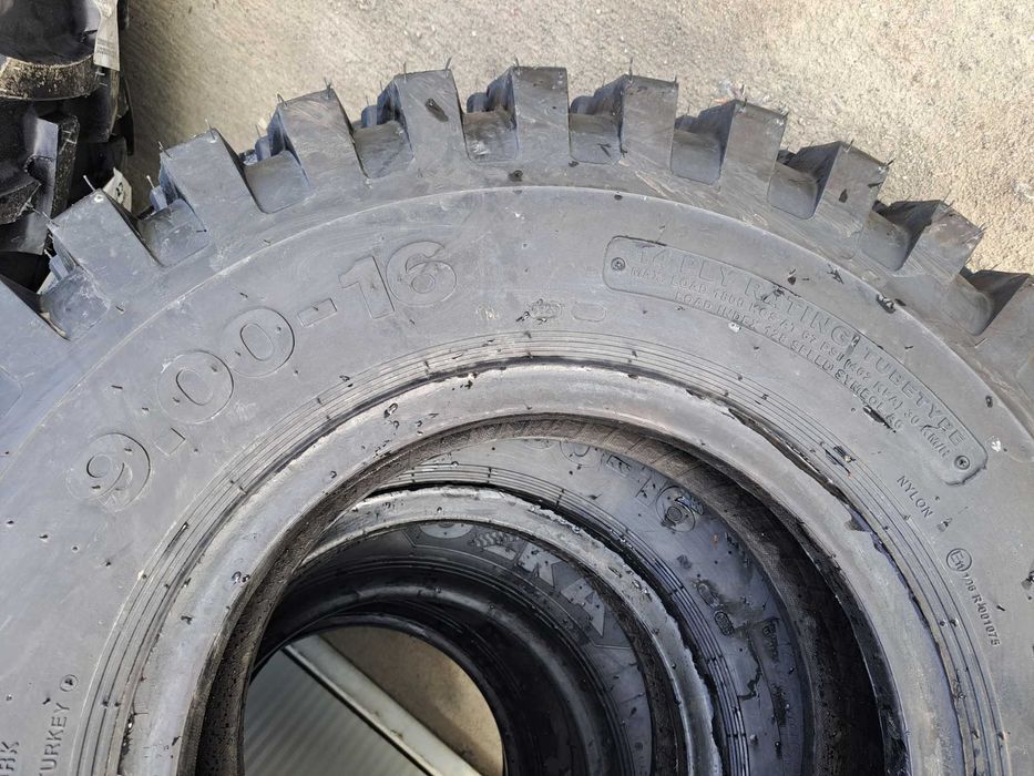 Cauciucuri noi 9.00-16 OZKA 14PR anvelope remorca rezistente, trailer