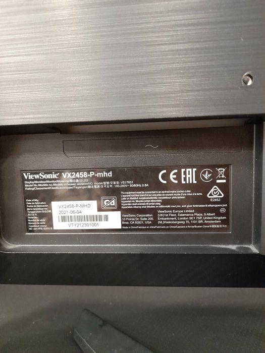 Monitor ViewSonic 1080p 144hz