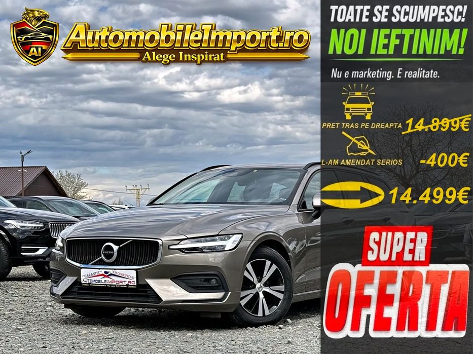 Volvo V60 D3,Momentum,Automat,Navi,Led,Lane,Camera,Garantie 1An,Leasing/Rate
