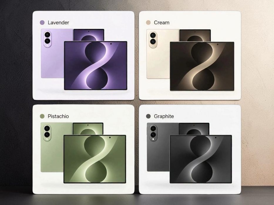 Samsung Galaxy Z Fold 8 5G 256GB Graphite / Cream / Lavender ЧИСТО НОВ! Неразпечатан! 2г. Гаранция!