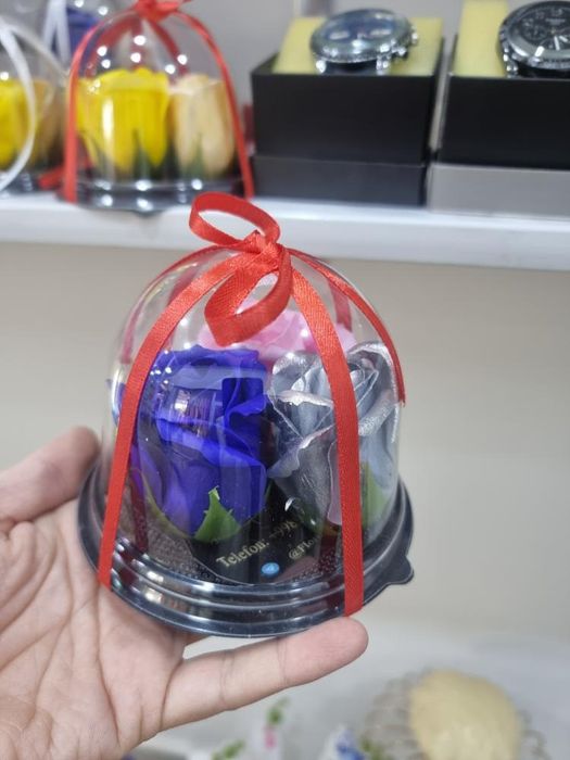 Sovunli atirgul decoratif