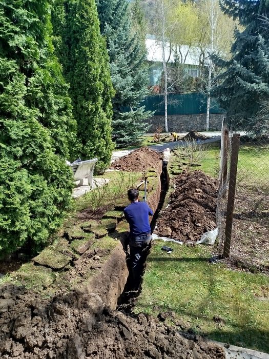 Копаем Септик траншеи под ключ