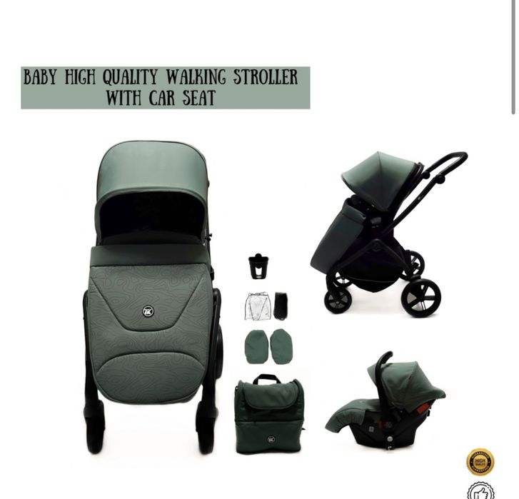 Коляска 3в1 Teknum