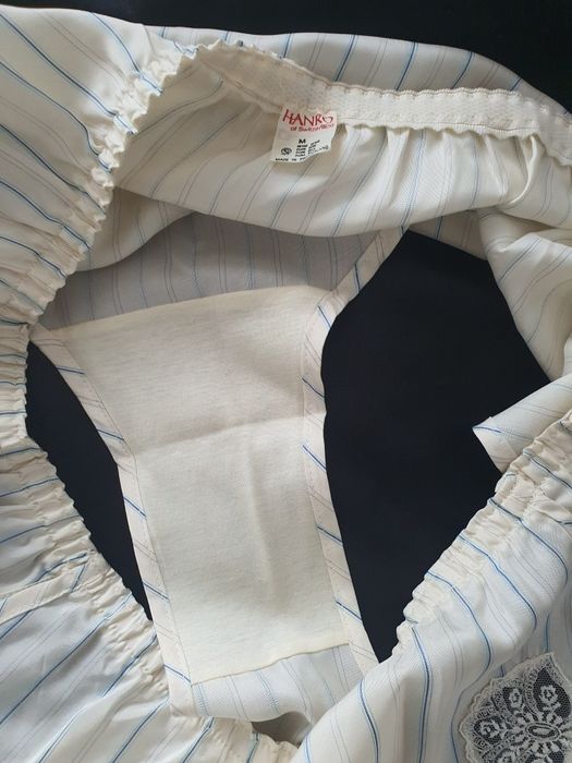 Compleu Hanro of Switzerland Pure Silk L XL Made in Switzerland 100% mătase nou