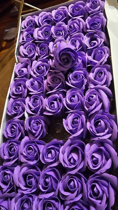 Сапунены рози. Рози от  сапун.