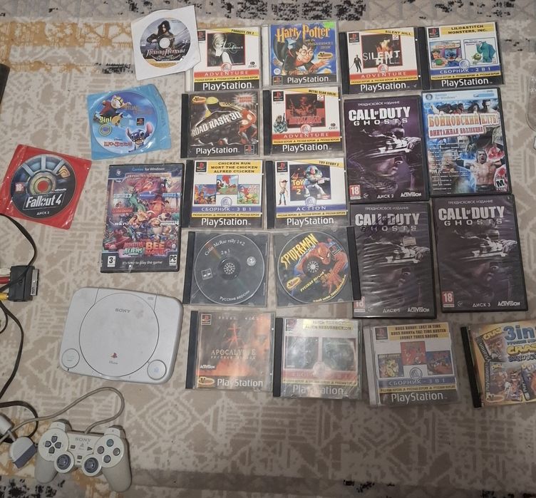 Оригинальная PS1 С ТОРГОМ!