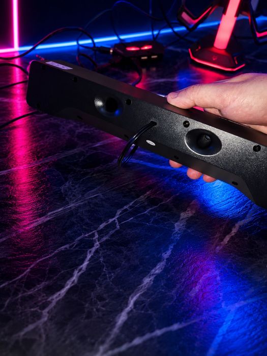 Компактный Soundbar 2.0 для ПК, ноутбука и ТВ | USB + AUX | 5 Вт