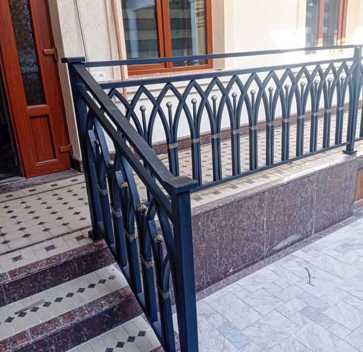 Дарвоза Ворота Акфа краска киламиз.