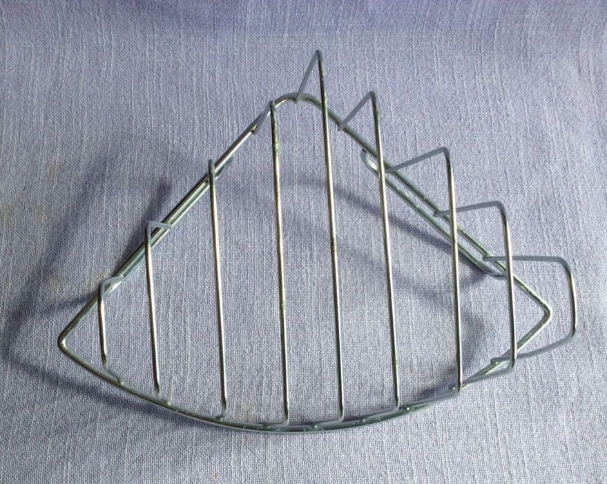 ъглова кошница за баня - инокс