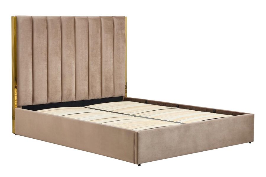 Тапицирано легло Palazzo Бежово