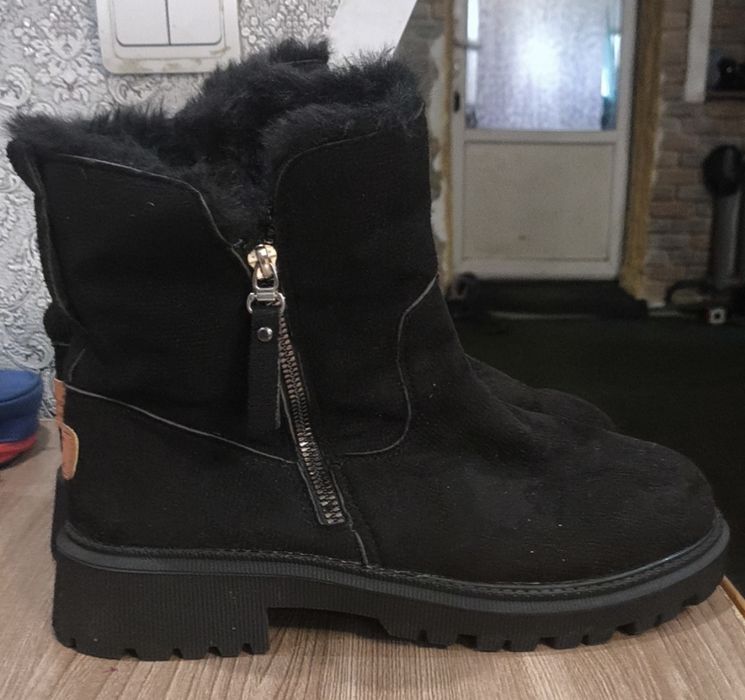 Зимние полусапожки