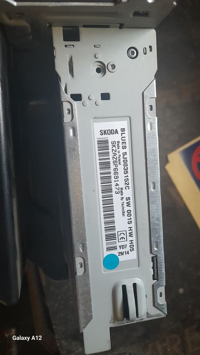 Radio cd skoda rapid 2014Adaptor Bluetooth și antenă skoda