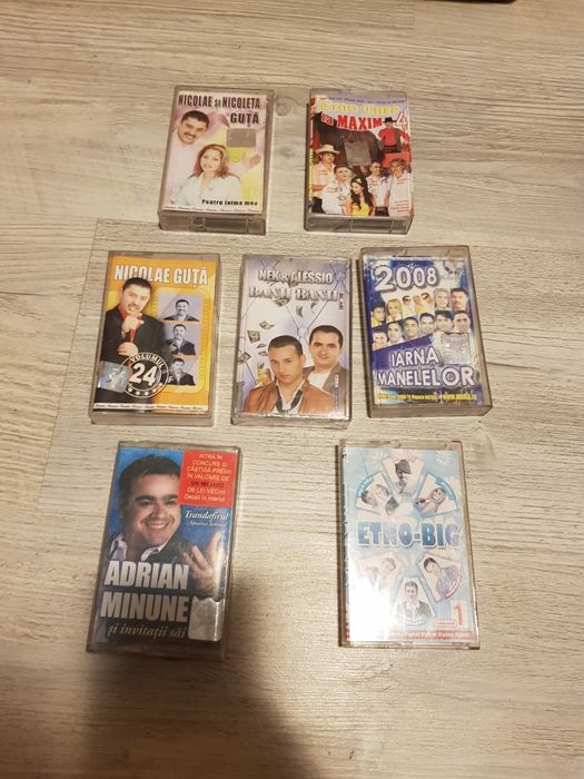 Casete audio cu muzică originale!