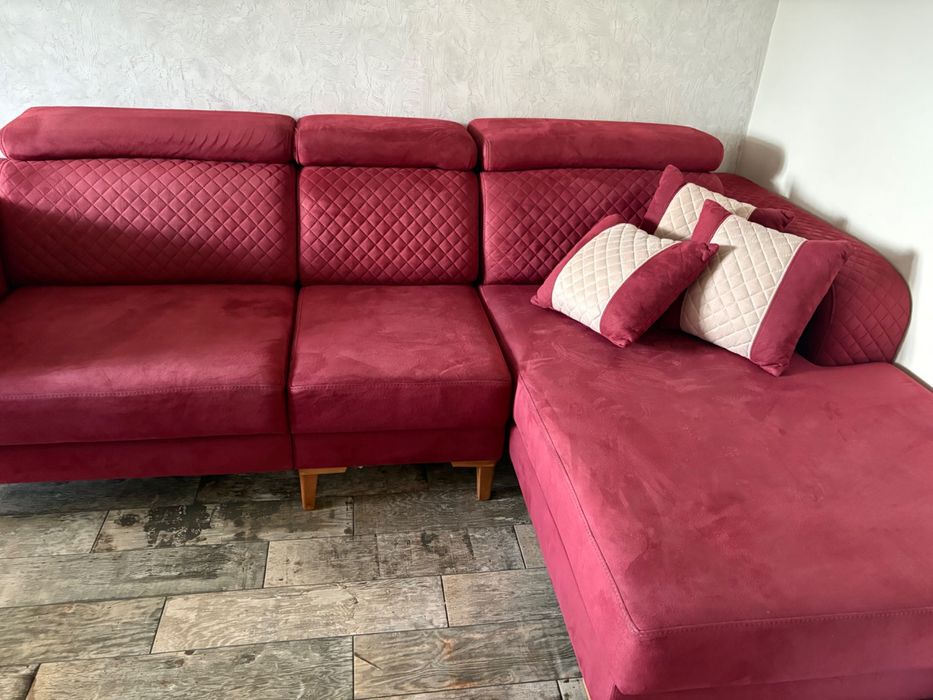 Ъглов диван с релакс механизъм