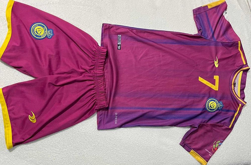 Echupament fotbal Cristiano Ronaldo Al-Nassr, marimea XS