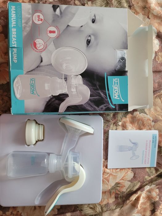 Vând pompă de sân manuală nouă