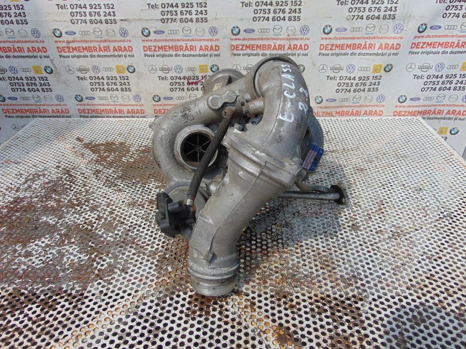 Turbine Mercedes 2.2 biturbo w204 w212 glk euro 5 cod a6510905780 a6510902380