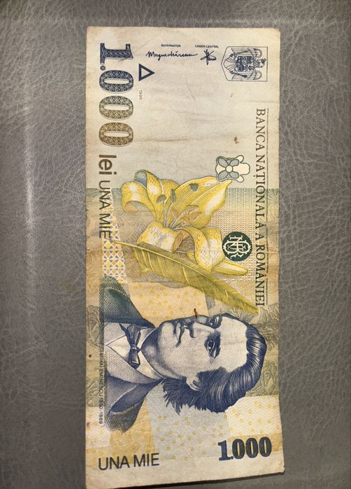 Bancnote 1000 lei din anul 1998