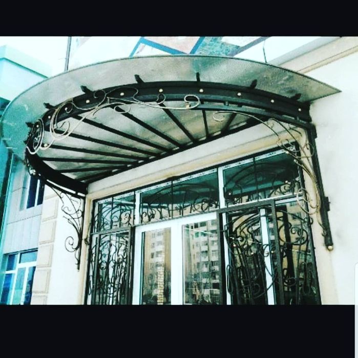 Решетки Навесы Козырьки от 100000 Сум!!