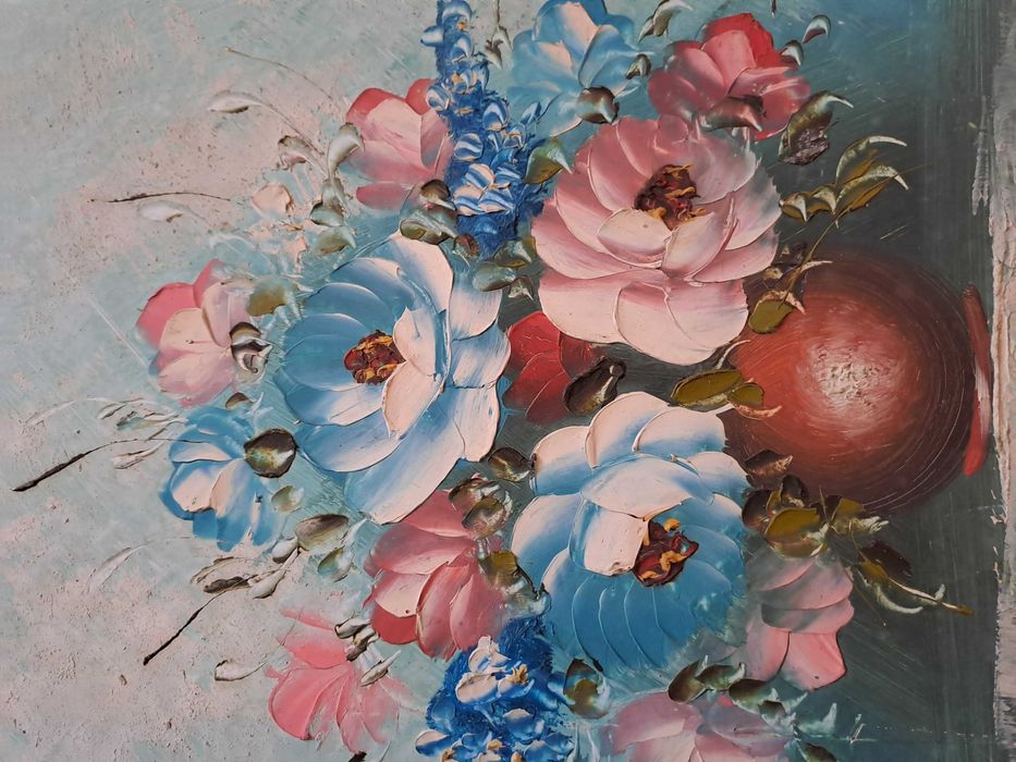 tablou pictura pe carton gros 35/40 cm