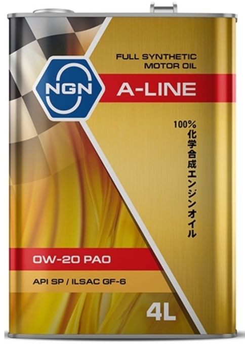 Моторное масло Синтетическое NGN 0W-20 A-Line