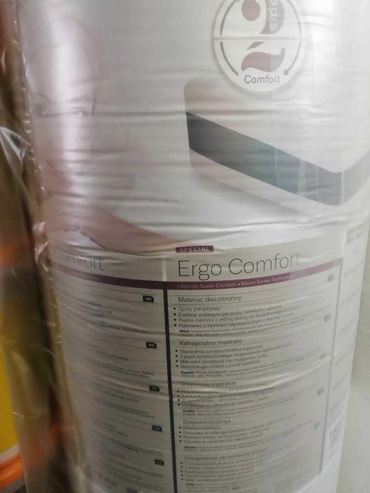 Матрак ergo comfort 180х200  чисто нов запечатан