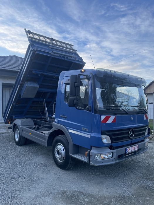 Mercedes Atego 7.5 t,  815, basculabil  (man iveco)