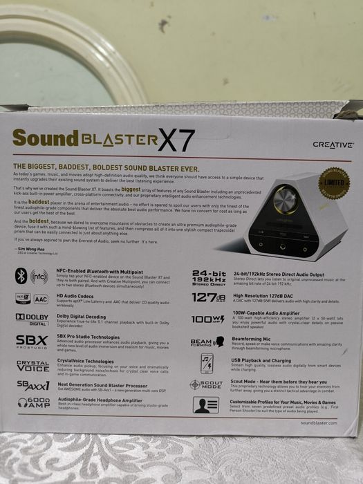 Усилитель Soundbaster x7