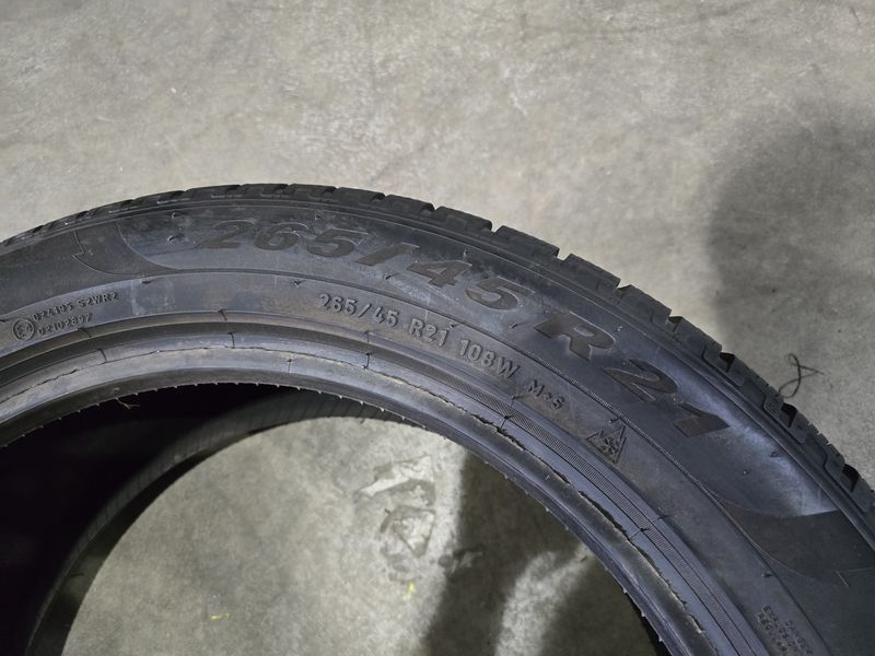 265/45/21 PIRELLI 4бр