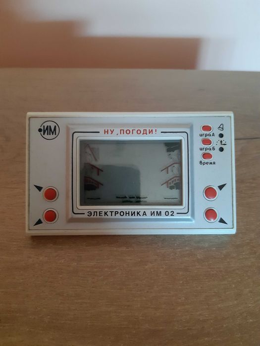 Електронна игра Ну, Погоди Електроника ИМ 02, ретро