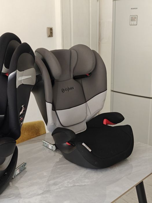 Scaune Auto Cybex Pallas S-Fix Isofix 9-36kg negru & gri