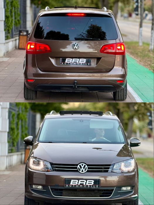 • Vw Sharan 2013 / 7 Locuri / Exclusive - Cutie Automată • Extra full !! • Parc Auto / RATE / Garantie •