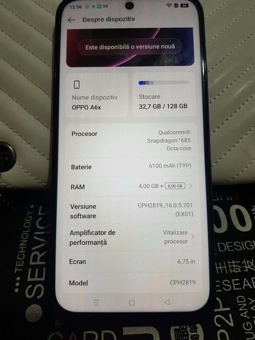 Oppo A6x 4G 2025 Schimb Scuter.
