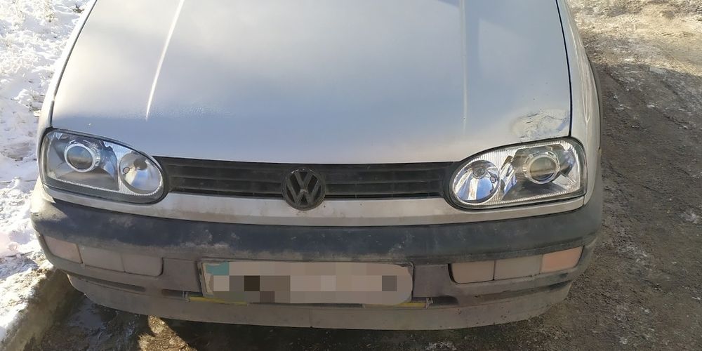 Фары Фольксваген гольф 3 Bi led