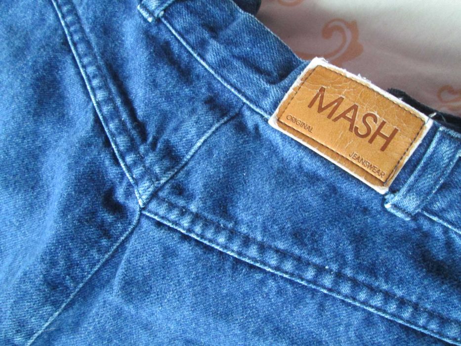 fusta blugi albastra Mash