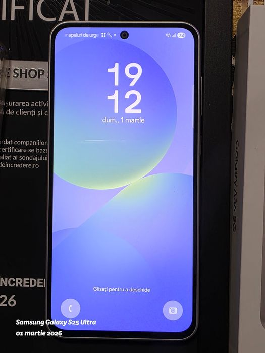 Samsung Galaxy A36 -5G / 256 GB / 8 GB Ram / Garanție