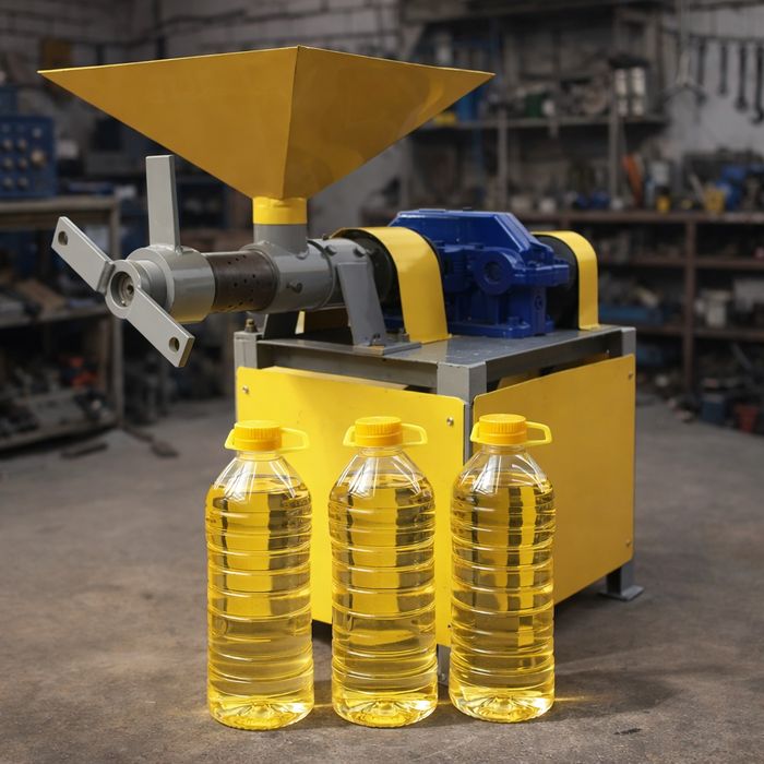 presa de ulei la rece, dovleac, filtru de ulei la rece, linii complete