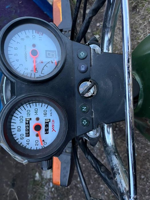 Мотоцикл 250 на ходу