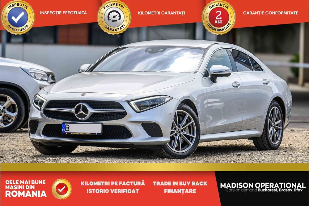 Mercedes-Benz CLS 26024+TVA 360 4Matic LED Memorii Incalzire Bord Piele BlindS Wide Appl