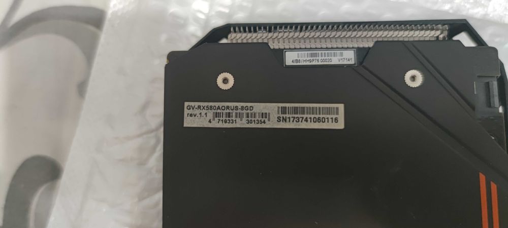 Продам видео карту RX 580