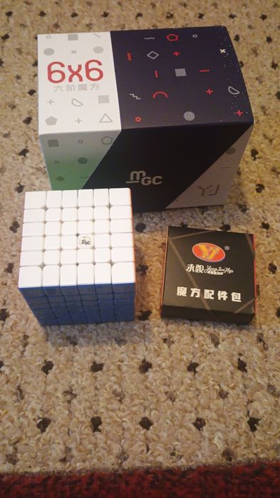 Cub Rubik magnetic YJ mgc 6x6