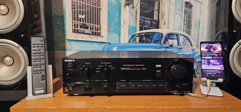 Amplificator statie Sony TA F 411 R