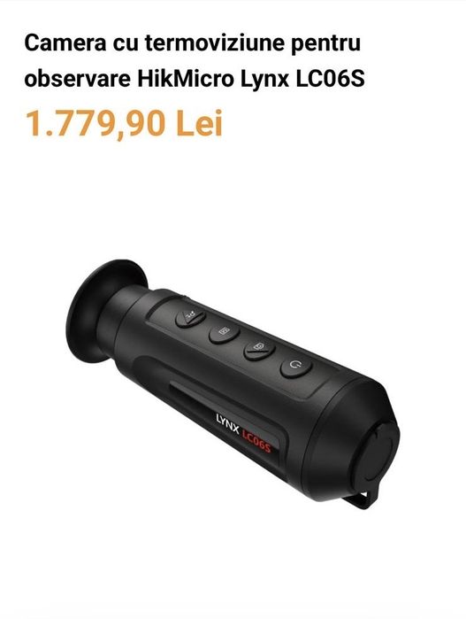 Camera cu termoviziune ca noua