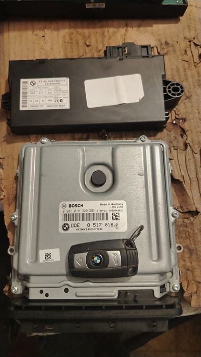 Комплект компютър, ключ, КАС БМВ Х5 Е70, Х6 Е71 / BMW X5 e70, X6 e71 4.0 BiTurbo 306