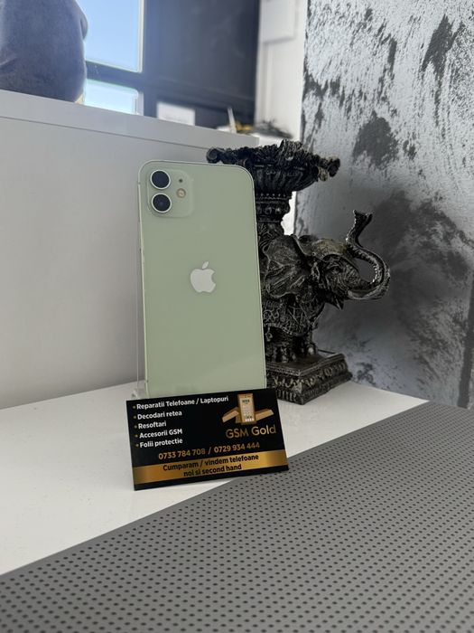 Vand iphone 12 de 64 gb baterie 100%