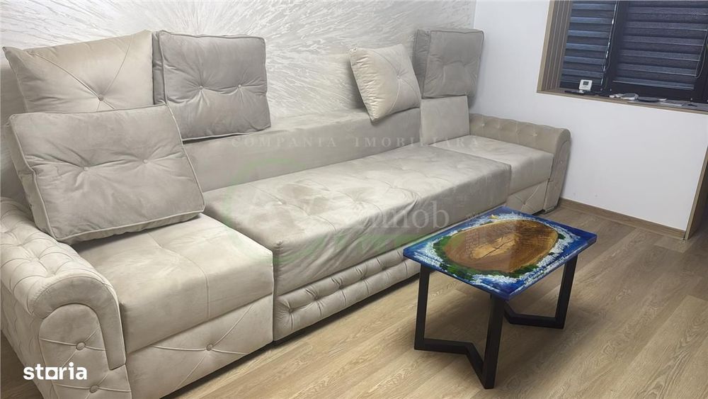 Apartament modern, 3 decomandate, utilat si mobilat, Bacau