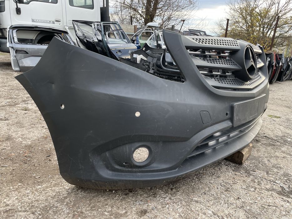 Предна броня за Mercedes Vito Мерцедес Вито 2014-2018г 3бр