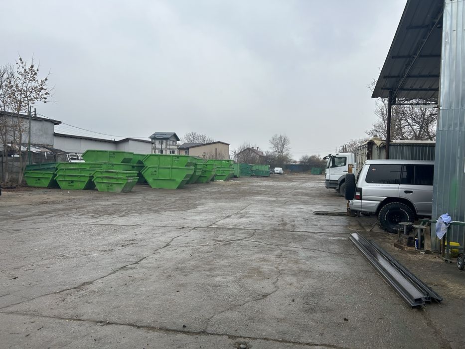 Container moloz gunoi pământ deseuri